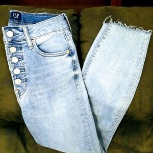 Gap High Rise True Skinny Curvy jeans